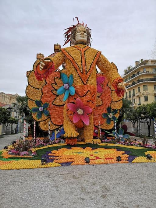 Cosy 2P A 5 Minutes A Pied De La Mer Et Du Centre Menton Exterior foto