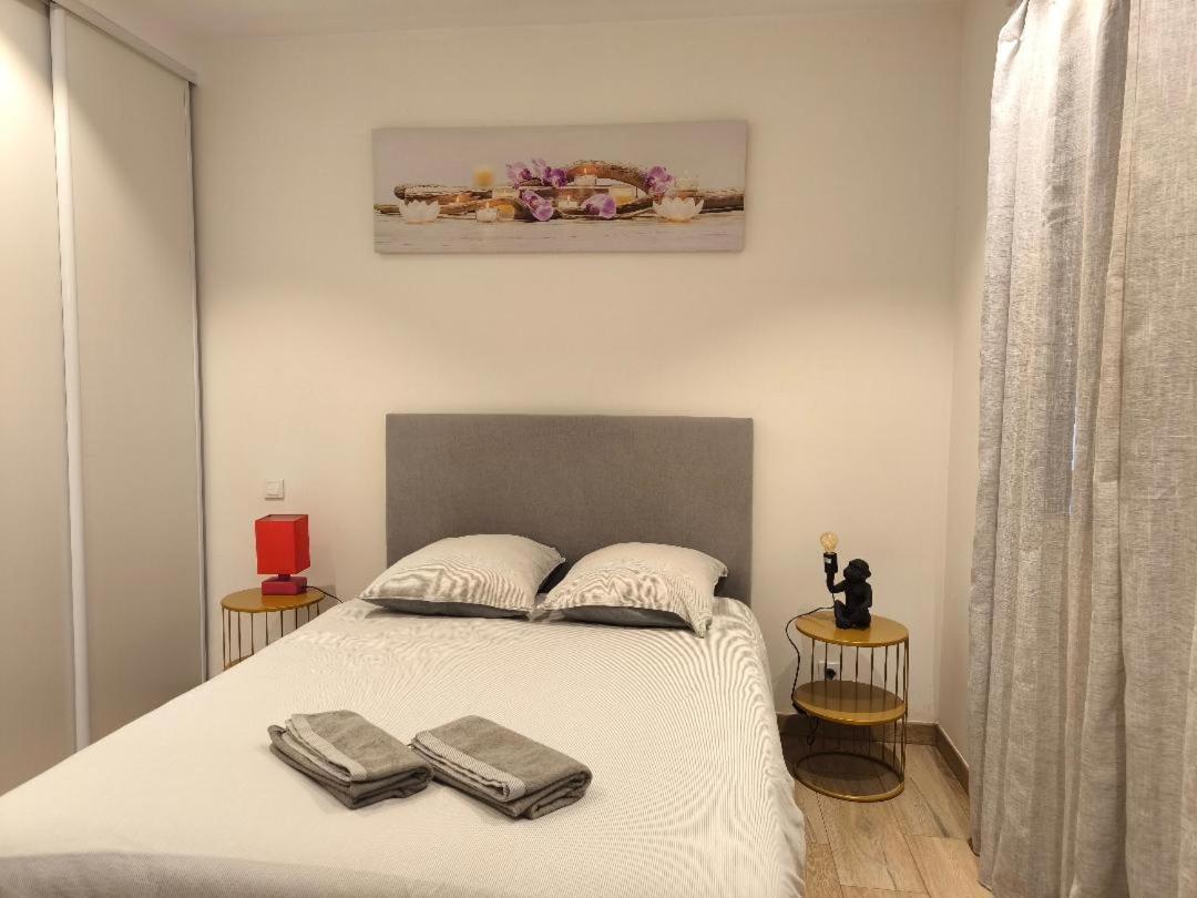 Cosy 2P A 5 Minutes A Pied De La Mer Et Du Centre Menton Exterior foto